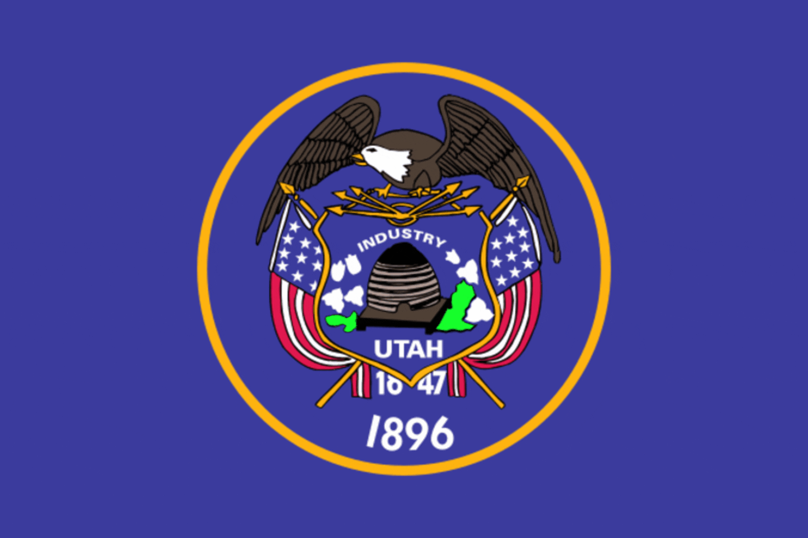 utah State Flag